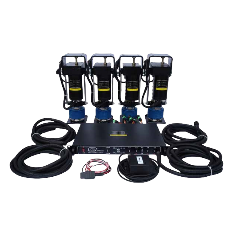 Hydraulic balance leveling system lifting jack for Class B C Van trailer RV Caravan