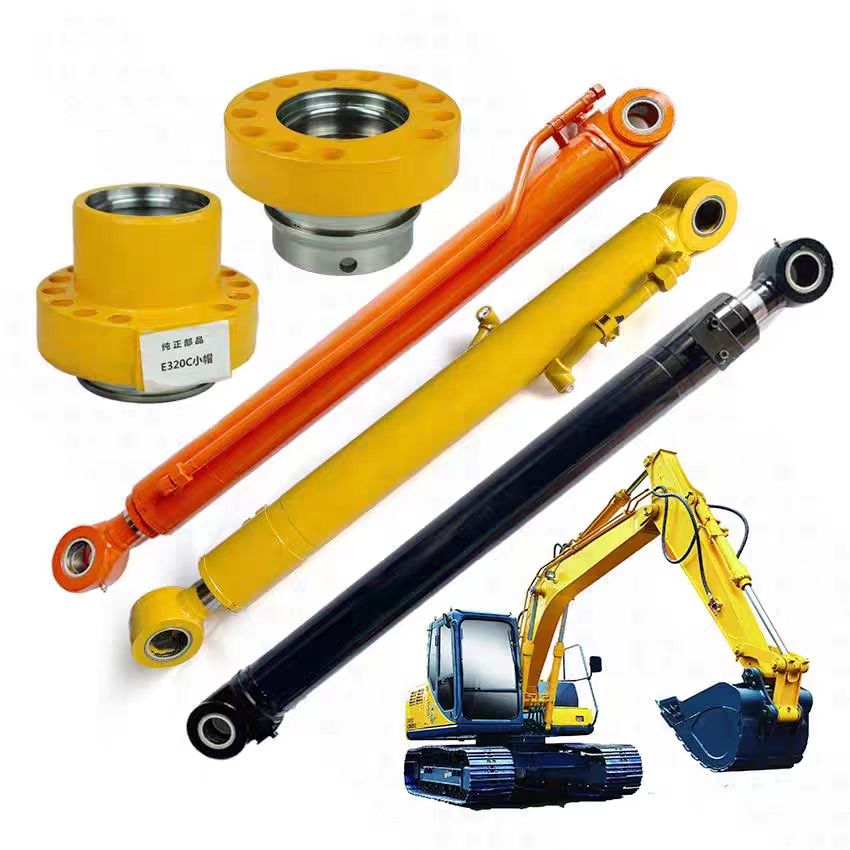 Excavator 55 and 60 cylinder large/medium/small arm boom arm bucket bucket cylinder piston rod oil seal