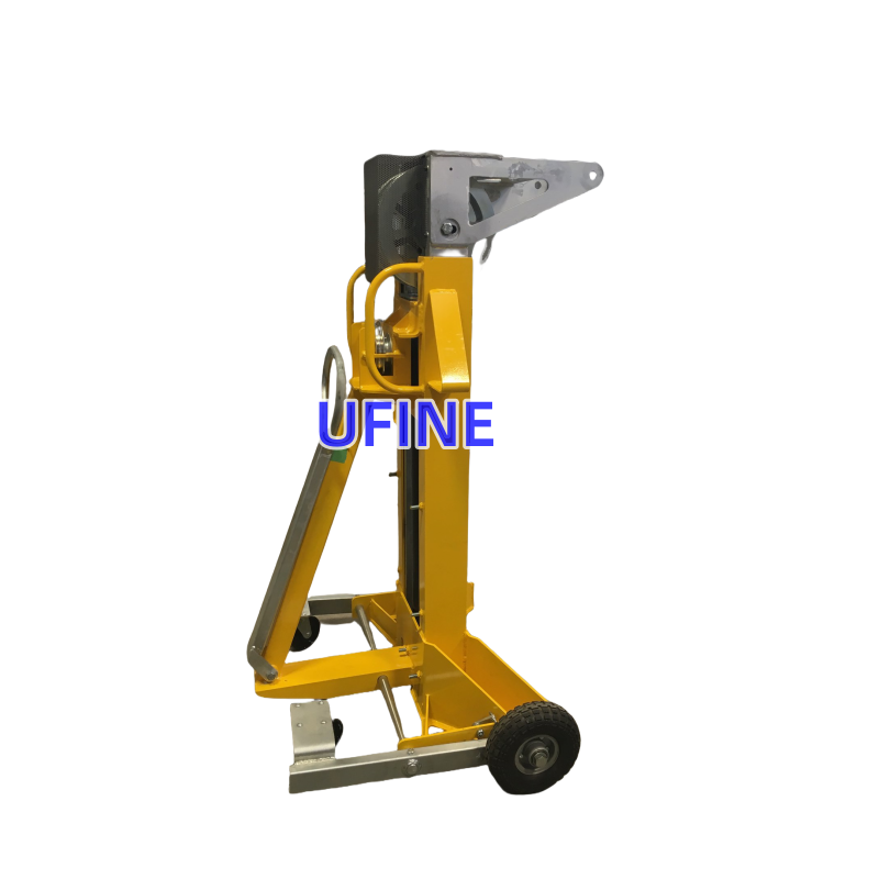 Container hydraulic hoist system leg electric lifting system