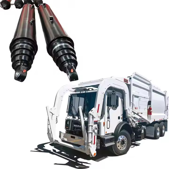 Durable Hydraulic Cylinder for Garbage Truck Custom Options Available