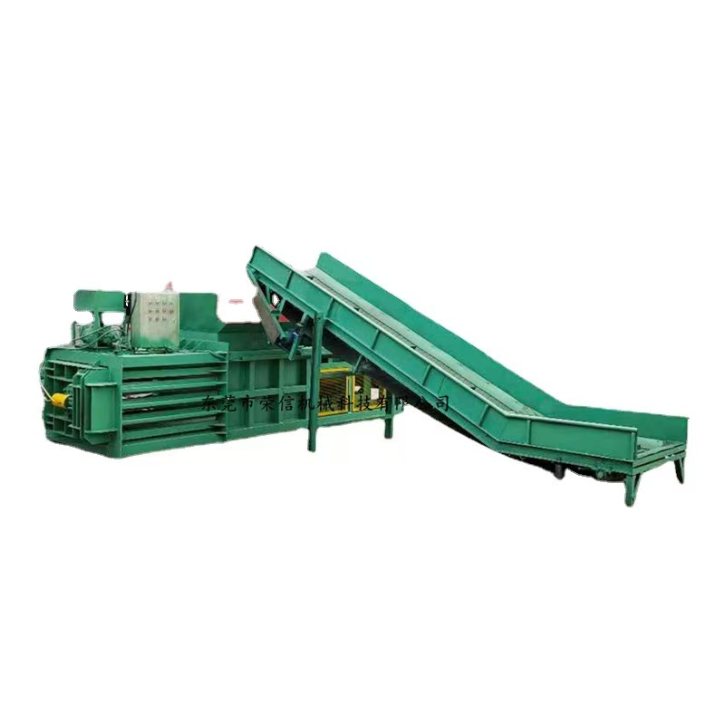 Widely Used Full Auto 5-9 tons/h Waste cardboard plastic garbage Baler Machine with good performance