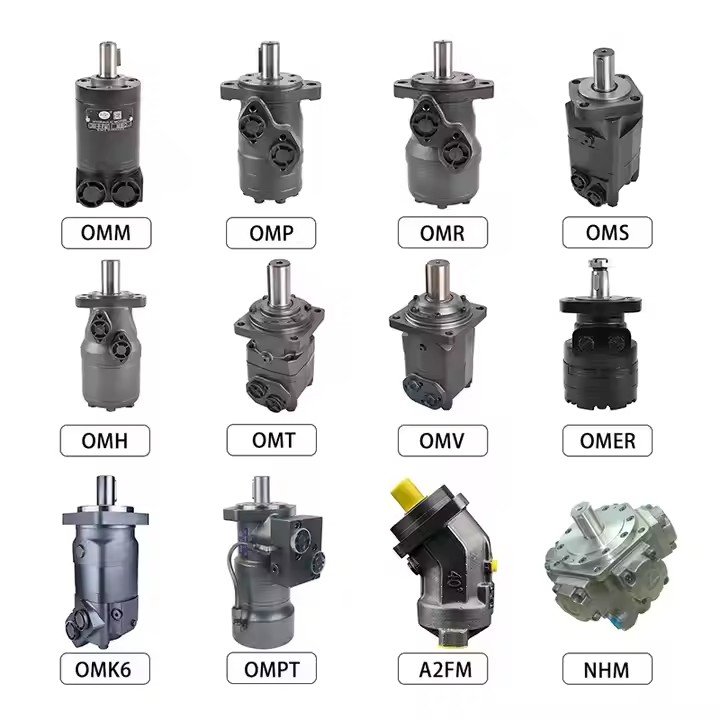 High torque hydraulic motors OMT160-4MD OMT160-4FD OMT160-WMD Wheel hydraulic motor for winch drilling rig