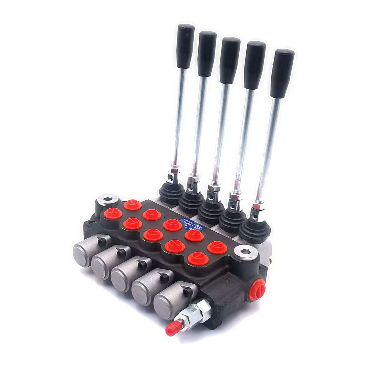 Hydraulic Loaders Distributor 1-7 Section 80L 21gpm Operated by Joystick forklif hydraulic directional control valve